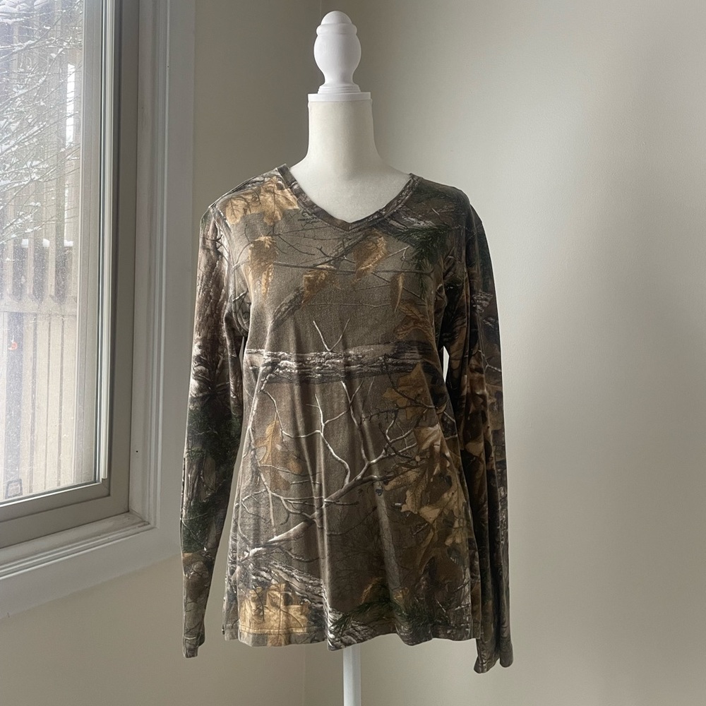 Long Sleeve Camo Tee